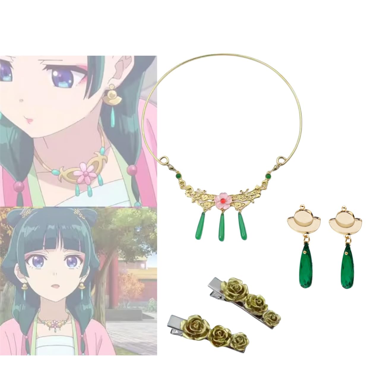 まおまお様髪飾りorder page♡ Amazon.co.jp: HDFC 薬屋のひとりごと マオマオ 猫猫 簪 かんざし 髪